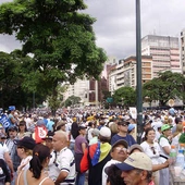 Protesty w Wenezueli