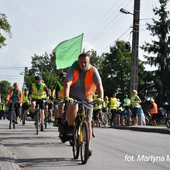 Kielce: ponad 500 osób dojechało rowerami na Jasną Górę
