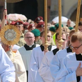 Kraków: abp Jędraszewski poprowadzi centralną procesję Bożego Ciała