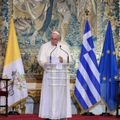 Papież Franciszek w Grecji