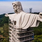 Pomnik Chrystusa Opiekuna w Encantado jest najwyższy na świecie. Figura ma ponad 37 m wysokości