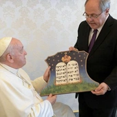 Przewodniczący Yad Vashem pierwszy raz u papieża