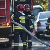 Tragiczny pożar plebanii w Kozłowie. Zginęła jedna osoba