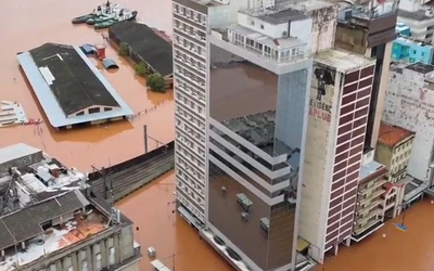 Brazylia: największa powódź w historii stanu Rio Grande do Sul, polonijny kościół pod wodą