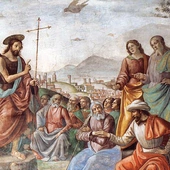 Domenico Ghirlandai, Nauczanie Jana Chrzciciela