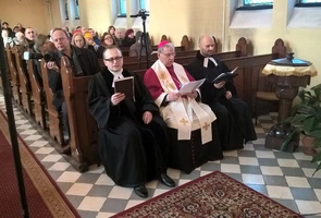 W Gliwicach trwa nabożeństwo ekumeniczne z udziałem biskupa Jana Kopca (galeria)
