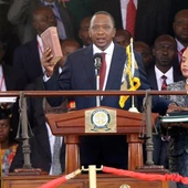 Prezydent Kenii - Uhuru Kenyatta