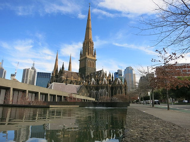 Melbourne. Katedra św. Partyka