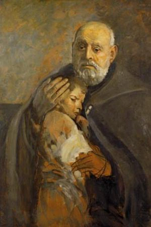 Leon Wyczółkowski - Portret św. Brata Alberta