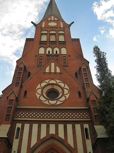 Częstochowa. Kościół ewangelicko-augsburski Wniebowstąpienia Pańskiego
