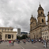 Bogota. Plac Bolivar