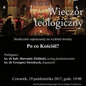 Katowice: wkrótce XIX Wieczór teologiczny
