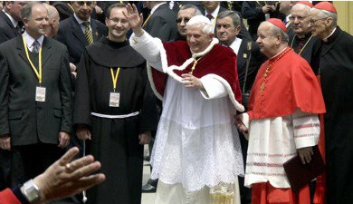 Inicjator Dziedzińca Dialogu - Benedykt XVI opoka.photo