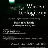 Katowice: wkrótce XX Wieczór teologiczny