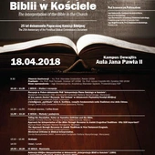 Międzynarodowa Konferencja Naukowa "O interpretacji Biblii w Kościele"