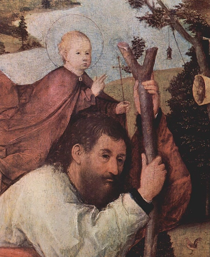 Hieronymus Bosch. Św. Krzysztof