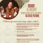 Obchody 40-lecia pontyfikatu św. Jana Pawła II 