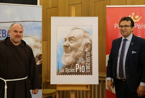 Pierwszy w Polsce znaczek pocztowy ze Świętym Ojcem Pio