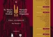 Kraków: IV Mariacki Festiwal Organowy