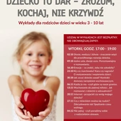 Łódź: Bezpłatny cykl wykładów dla rodziców dzieci 3-10 lat