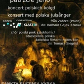Koncert kolęd polskich w Sztokholmie