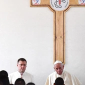 Papieska liturgia w więzieniu dla nieletnich