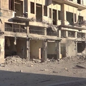 Zbombardowane Aleppo opoka.photo