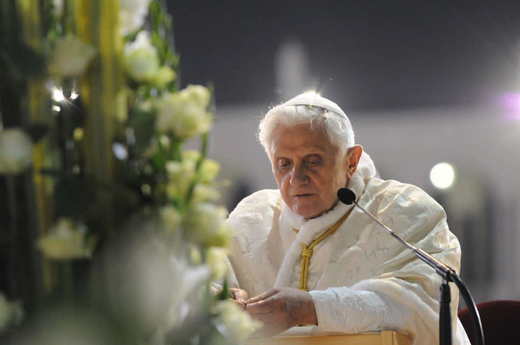 Benedykt XVI w Fatimie