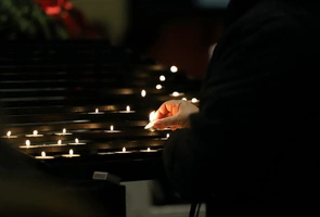 Licheń: Modlitwa za zmarłych z licheńskiego Hospicjum