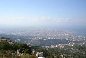 Widok na Bejrut
