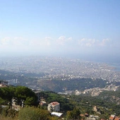 Widok na Bejrut