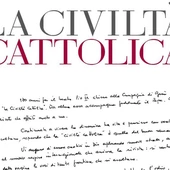 Odręczny list Papieża z okazji 170. rocznicy "La Civiltà Cattolica"