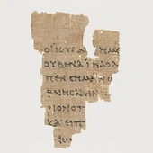Słynny Papirus Rylandsa 457 (P52) z fragmentami J 18,31-33