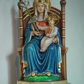 Figura Matki Bożej w jej sanktuarium w Walsingham