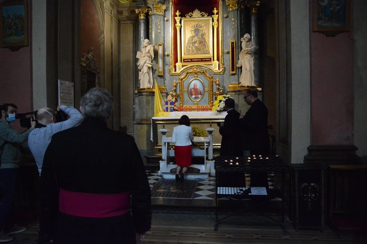 Odnowiona kaplica św. Jana Pawła II w lwowskiej katedrze