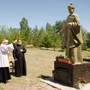 Pierwszy pomnik bł. ks. Władysława Bukowińskiego w centralnej Azji