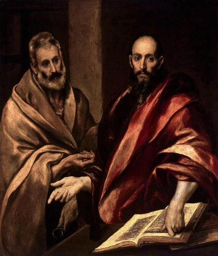 El Greco, Święci Piotr i Paweł, 1592 r.