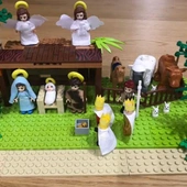 Od dzieci dla małego Jezusa. Bożonarodzeniowe szopki z klocków LEGO w Krakowie