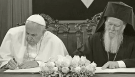Wspólna deklaracja Papieża Franciszka i Patriarchy Ekumenicznego Bartłomieja I