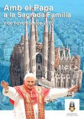  Podróż Benedykta XVI: Hiszpania: 6-7.11.2010 