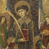 XV-wieczny wizerunek św. Wincentego autorstwa Tomása Ginera