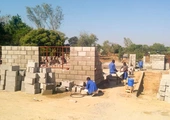 Budowa internatu w Malawi