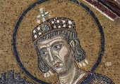 Konstantyn Wielki (mozaika w Hagia Sofia, Stambuł)
