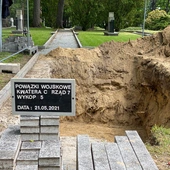 Zespół prof. Szwagrzyka wrócił na Powązki. Znalazł szczątki trzech osób