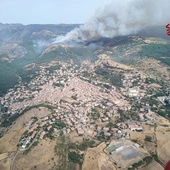 Sardynia: gigantyczne pożary, Caritas wspiera pogorzelców