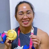 Złota medalistka z Filipin nie boi się głośno mówić o swojej wierze