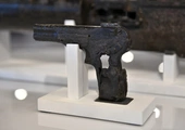 Niezwykły eksponat w Muzeum II Wojny Światowej – pistolet odnaleziony na Westerplatte