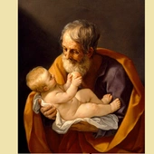 Józef i dzieciątko Jezus, obraz Guido Reniego