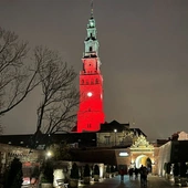 #RedWeek: Marsz milczenia w Poznaniu, Jasna Góra w kolorze czerwonym