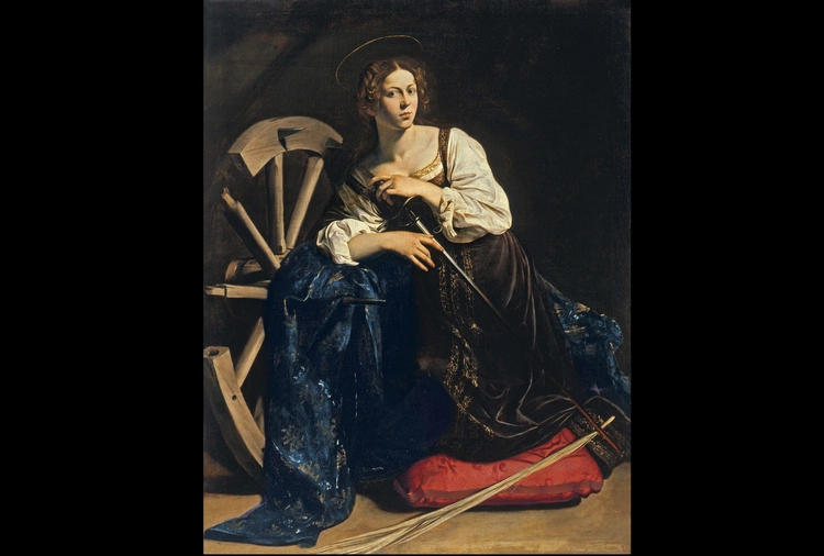 Święta Katarzyna z Aleksandrii – obraz Caravaggia